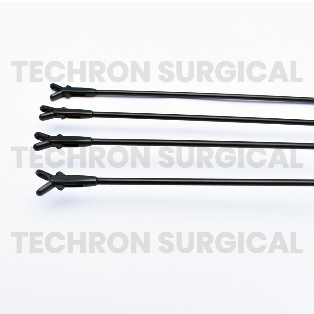 Frontal Sinus Giraffe Forceps PTFE Coated with Luer Lock Cleaning Port ...