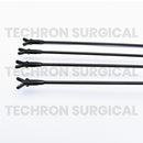 Frontal Sinus Giraffe Forceps PTFE Coated with Luer Lock Cleaning Port