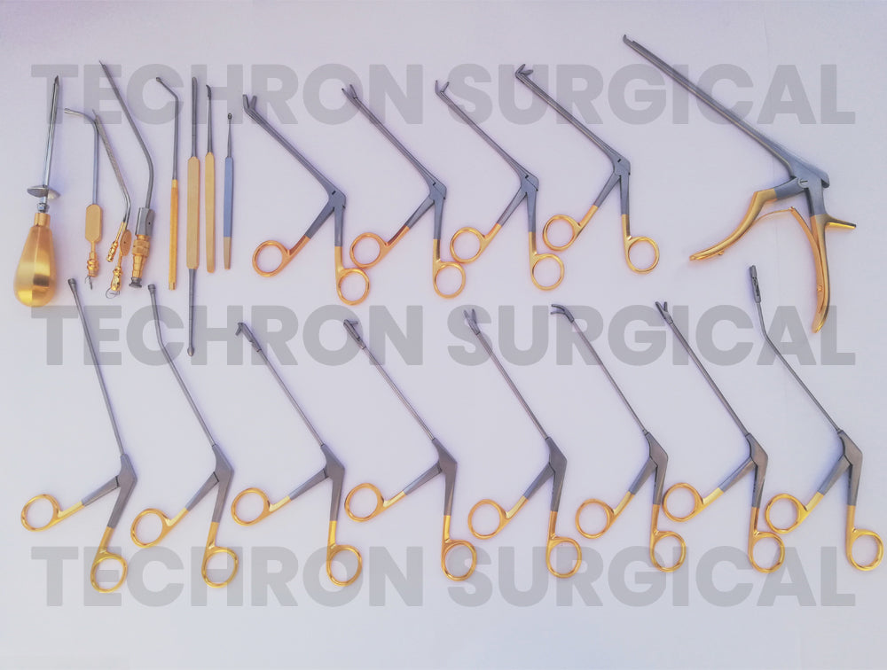 Sinus Surgery Tools Fess Instrument 4 Pcs Set Endoscopic Sinus Surgery