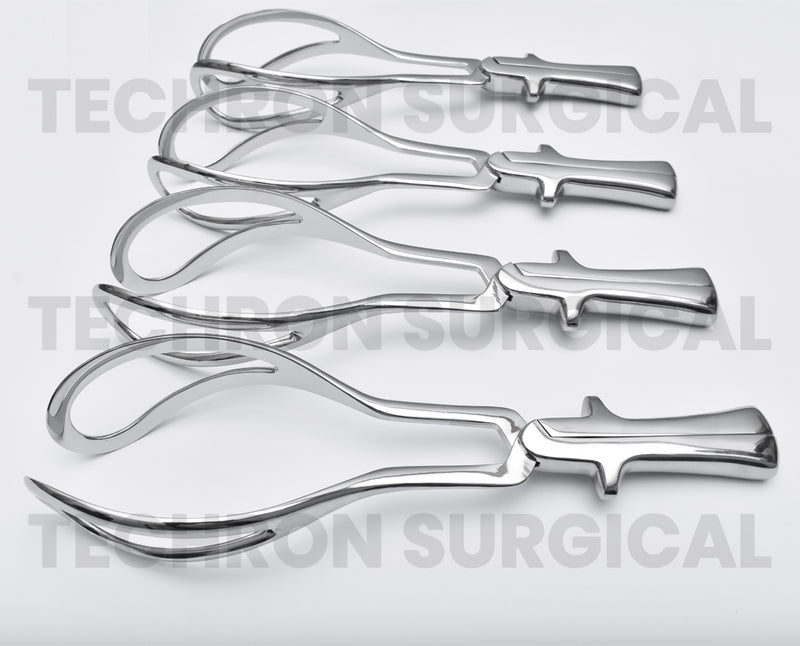 Pinza Ostetrica Simpson - Strumento Chirurgico Per Ginecologia/Ostetricia, Lunghezza 14 Pollici, Acciaio Inox Strumento Ostetricia Ginecologia - Foto 10