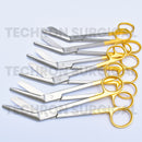 Braun-Stadler Episiotomy Scissors Angled Blades 18cm