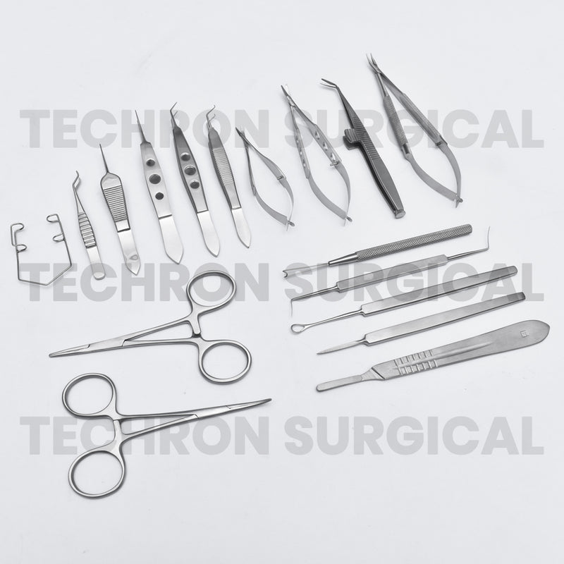 Cataract Surgery Instrument Set| Ophthalmic Instruments – Techron Surgical