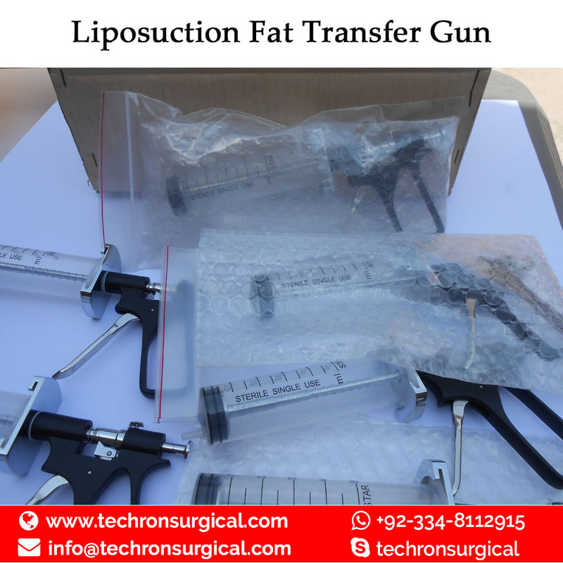 Liposuction Fat Injection Gun 60cc – Techron Surgical