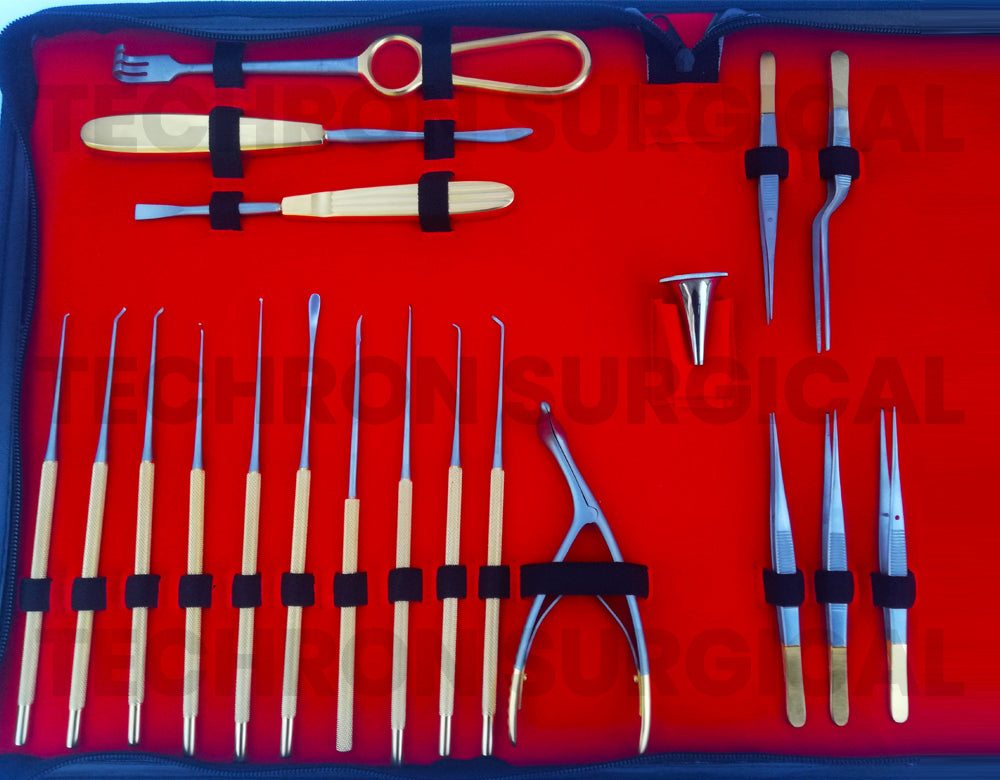 Tympanoplasty Instruments Set | Myringoplasty Tools By Techron Surgical