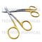 Goldman Fox TC Scissors Double Curved 13 cm